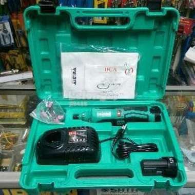 Mesin gerinda lurus baterai die grinder cordless ADSJ10 DCA