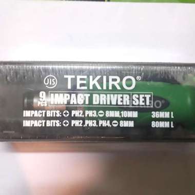 Tekiro obeng ketok 9 pcs