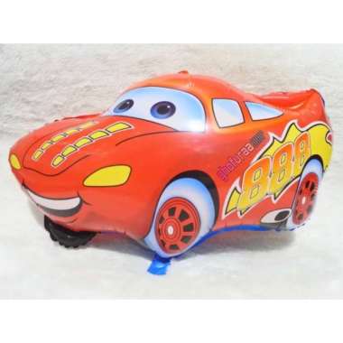 2 BIJI Balon Foil CARS MCQUEEN termurah – Terlaris dan termurah Mainan Balon Parasit CARS MCQUEEN – 