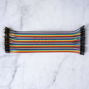 Kabel Jumper 40Pin 20cm Dupont Male to Female 40Pcs