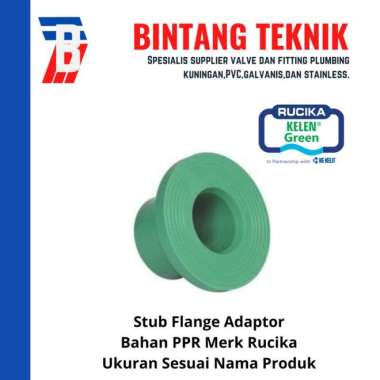 Stub Flange Adapter PPR 2" inch (63 mm) Rucika PPR