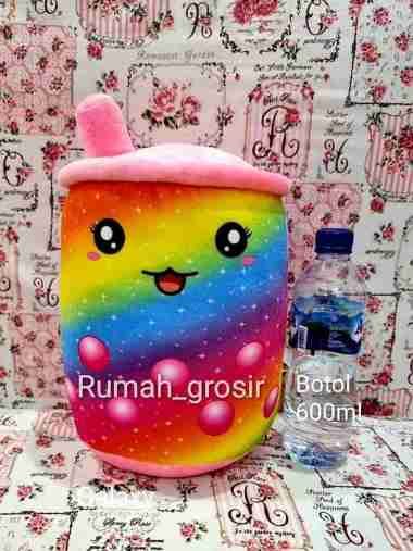 Boneka Bubble Boba Milk Tea Brown Sugar BOBA GALAXY
