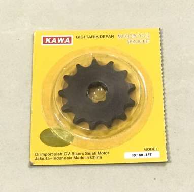KAWA Gear Depan Front Sprocket Suzuki RC-80 13T