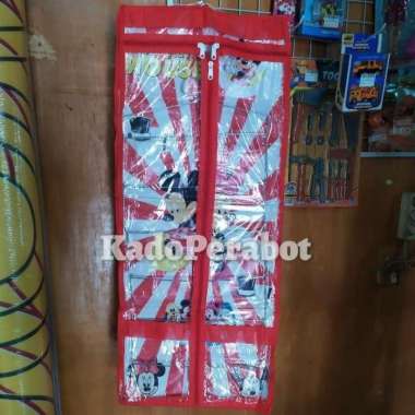 rak Hijab gantung - rak kerudung - lemari kerudung anak kos