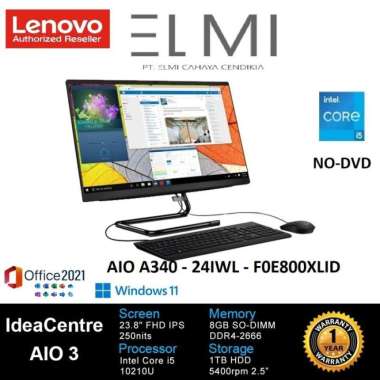 LENOVO ALL IN ONE AIO340-XLID