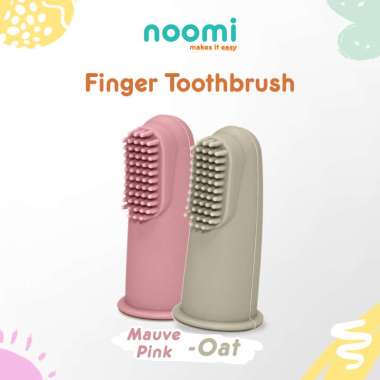 Noomi Finger Brush - Mauve Pink-Oat