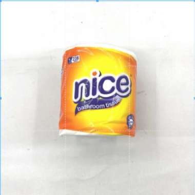 Tissue Nice Bathroom Tissue 1 roll 238 sheets - Tisu Nice Bathroom Tissue / Nice / Tissue