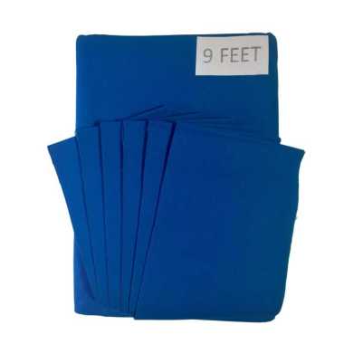Kain Laken Billiard 9 Feet Biru