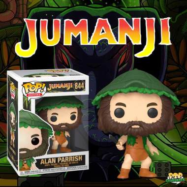 Funko Pop Movies Jumanji 1995 Alan Parrish with Knife Exclusive Action Figure