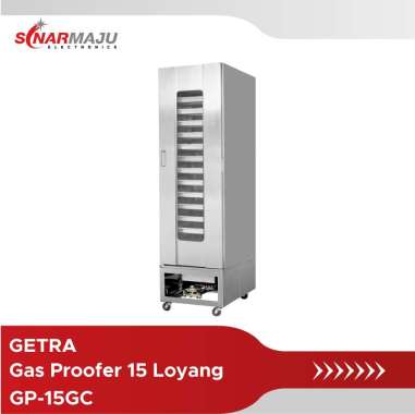 Gas Proofer GETRA 15 Loyang Mesin Pengembang Adonan Roti GP-15GC GP15GC