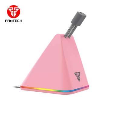 MOUSE BUNGEE RGB FANTECH MBR01 PRISMA+ MOUSE HOLDER/CABLE MANAGEMENT Pink