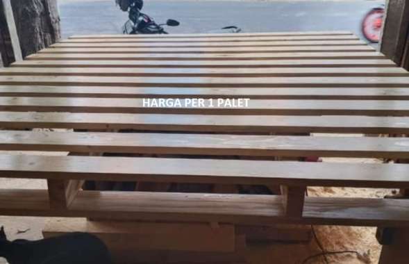 PALET KAYU 200X120X12CM, TATAKAN TEMPAT TIDUR
