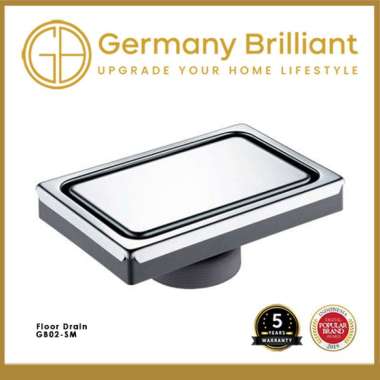 Germany Brilliant Smart Floor Drain Saringan Got Kamar Mandi GB02-SM