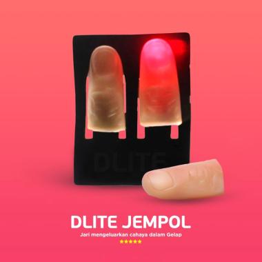 Uzop Magic Shop Dlite Jempol Menyala Alat Sulap