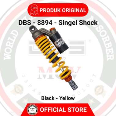 Shock Tabung DBS 8894 GP SERIES 330MM BLACK YELLOW