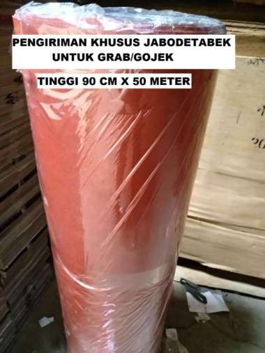 Karpet Talang Air 90 cm x 50 meter Karpet Atap Genteng Merah Flipper