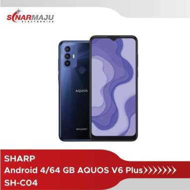 Smartphone Sharp Android 4/64 GB AQUOS V6 Plus SH-C04(G)