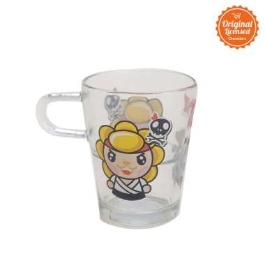Briliant 1pc Glass Mug S12 Zodiak Sign Style Leo