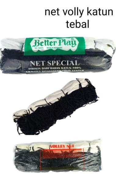 net volly jaring net voli betterplay katun tebal