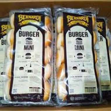 Bernardi Roti Burger dan Hotdog Burger Mini 20 pcs