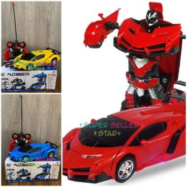 Mobil Remot Kontrol Ferrari Berubah Jadi Robot | RC Mobil Bugatti