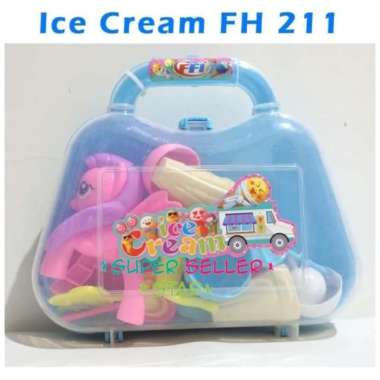 MAINAN ANAK PEREMPUAN ICE CREAM LITTLE PONY BOX FH211 / MAINAN ES KRIM
