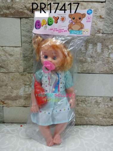 MAINAN ANAK PEREMPUAN BONEKA BABY LOVELY / BONEKA BISA NANGIS