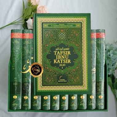 Buku Tafsir Ibnu Katsir Ukuran B5 Set 10 Jilid