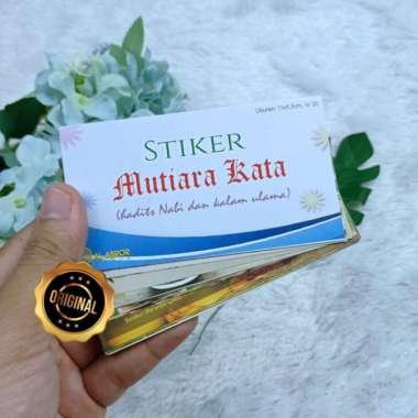 Stiker Mutiara Kata Hadits Nabi Dan Kalam Ulama