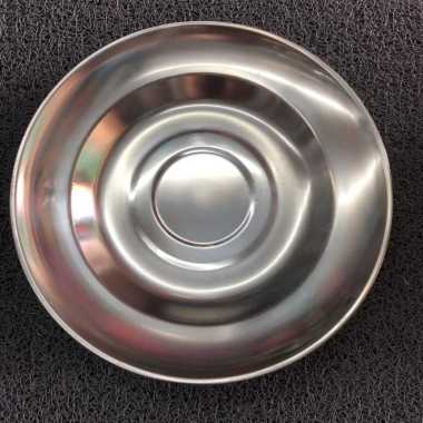 Piring Makan Stainless 9' Inch / Piring Lontong Stainless 555