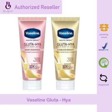 Vaseline gluta hya 200ml Kuning