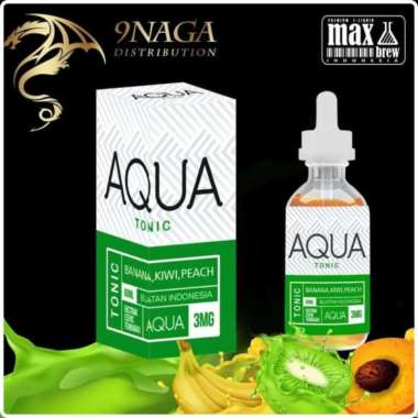 Aqua Tonic 9Naga 60Ml By Max Brew X 9Naga - Premium Liquid Aqua Tonic Kode 011
