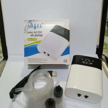 aerator acdc ac/dc amara aa 7702 2 lubang bisa dicharge dgn power bank 100 % ORIGINAL Multicolor