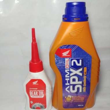 Oli AHM SPX 2 Matic Dan Oli Gardan AHM Vario Beat Scoopy Spacy DLL - GARDAN PUTIH GARDAN PUTIH