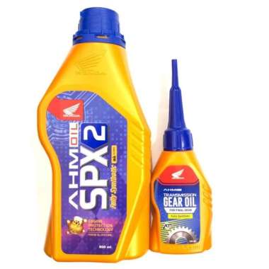 Oli AHM SPX 2 Matic Dan Oli Gardan AHM Vario Beat Scoopy Spacy DLL - GARDAN PUTIH GARDAN ORANGE