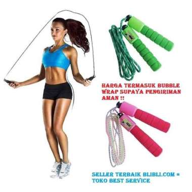 SK - 1 PC ORI Tali Skipping Untuk Olahraga Lompat Tali Gym Anak Dewasa