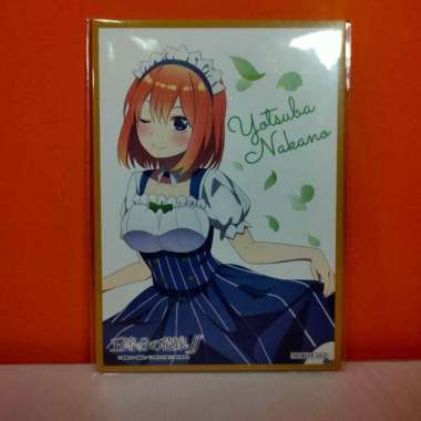 Nakano Yotsuba Lawson Ver. Mini Shikishi (14cm)