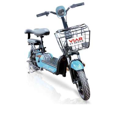 Viar Uno Sepeda Motor Listrik [OTR Jabodetabekser] Blue Bogor