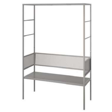 Bangku Arbor Outdoor/Bangku Taman Besi Minimalis 119x48cm Original_Abu