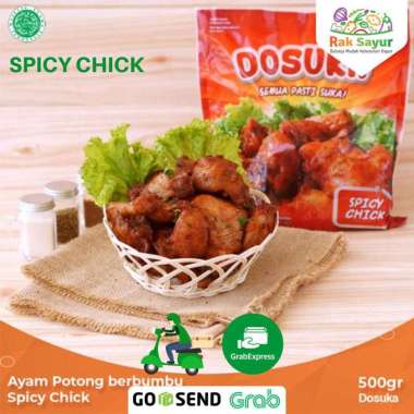 Ayam Potong Berbumbu Spicy Chick Dosuka 500gr Richeese Frozen Padang