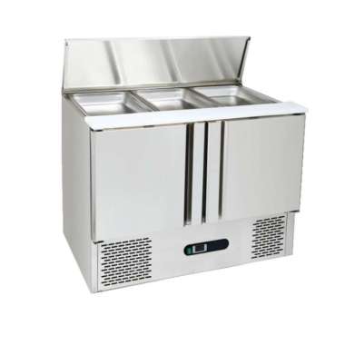GEA SC032D Stainless Steel Undercounter Chiller for Salad & Pizza