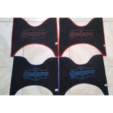 Karpet Alas Motor Scoopy Pijakan Kaki Keset Motor Anti Selip Scoopy New 2022 2021 2020