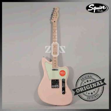 Guitar Electric Squier Paranormal Series Offset Telecaster Shell Pink