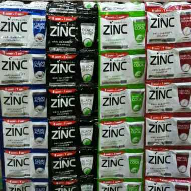 SHAMPO - ZINC SACHET hijau-cool
