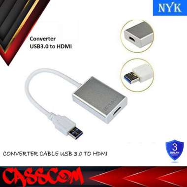 Converter Kabel Usb 3.0 To Hdmi Adapter - NYK