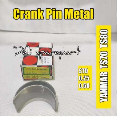 Crank pin metal CPM yanmar Ts70 Ts80 std dan oversize 0,50