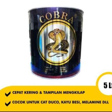 THINNER COBRA HITAM 5 LITER GALON