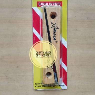 GANJALAN PINTU KARET KAYU PRIMA 2PC