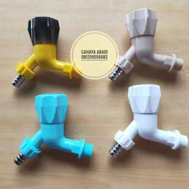 KRAN KERAN AIR PVC taman corong BELIMBING 1/2" SHK CML