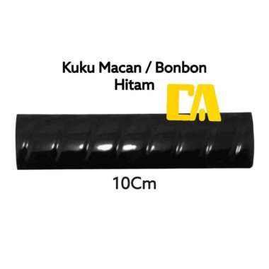 KUKU MACAN / BON-BON / LIS KERAMIK 10CM HITAM